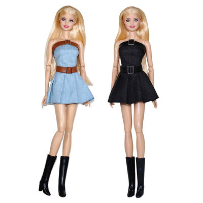 커스터마이징 할 수 있는 면 11.5 인치 컬렉션 인형 바비 인형의 드레스
