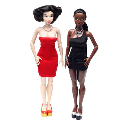 낮은 MOQ 원본 디자인 사용자 정의 30cm 바비 인형의 패션 인형 옷