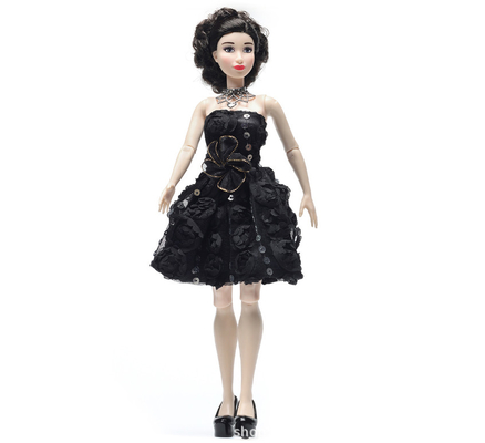 내셔널 스타일 30cm 인형 OEM 오리지널 디자인 다른 의상 스타일 케이스 쇼